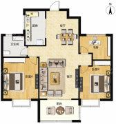 长安大道，实验中小学附近，山水一品小区，三房仅售36.5万